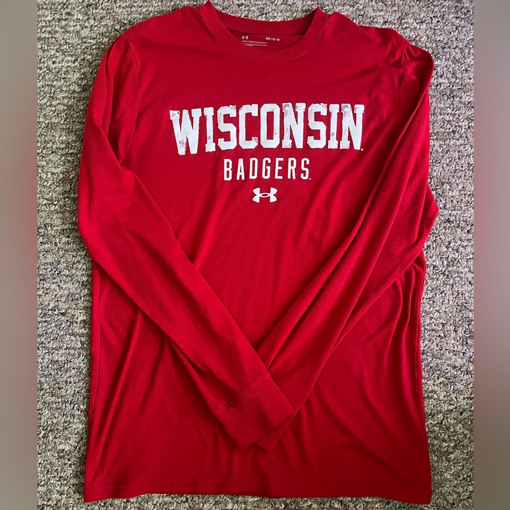 Under Armour Badgers Crewneck